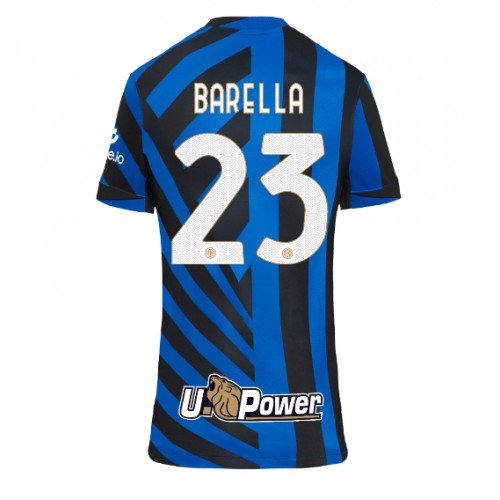 Inter Milan Nicolo Barella #23 Domaci Dres za Ženska 2024-25 Kratak Rukav